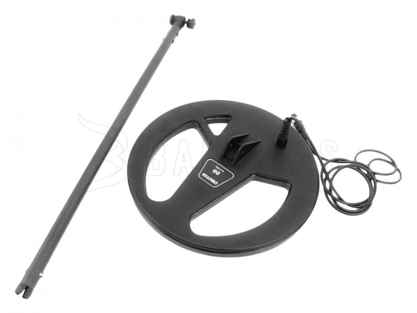 Sonde DD 29 cm pour détecteurs Rutus + tige de guidage