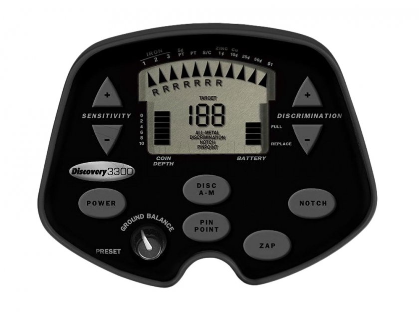Metaaldetector Bounty Hunter Discovery 3300