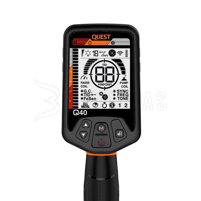 Metaaldetector Quest Q40