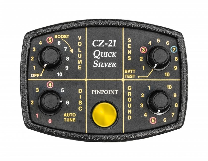 Metaaldetector Fisher CZ21 Underwater 10.5''