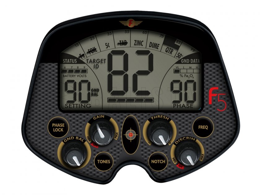 Détecteur de métaux Fisher F5 10''