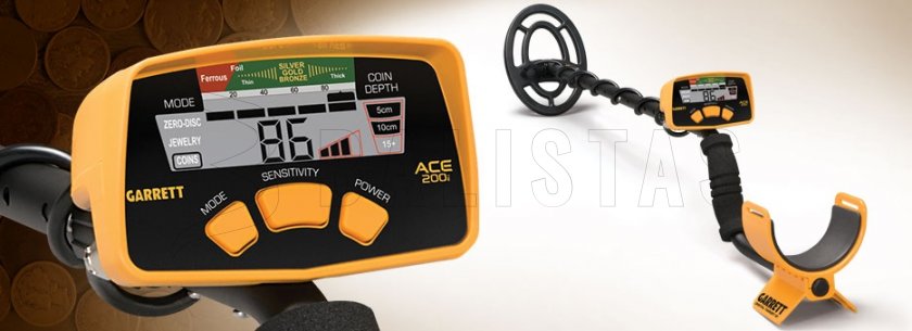 Metaaldetector Garrett ACE 200i
