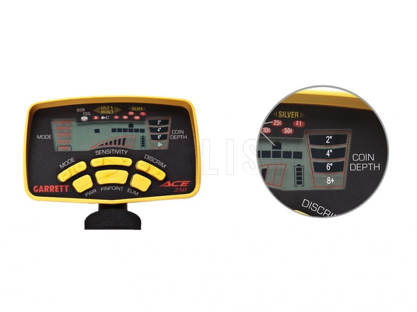 Metaaldetector Garrett ACE 250