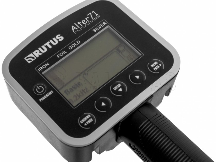 Metaaldetector RUTUS Alter 71 ver. 1.1