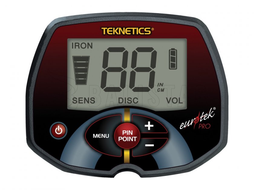 Détecteur de métaux Teknetics Eurotek PRO 11'' DD set