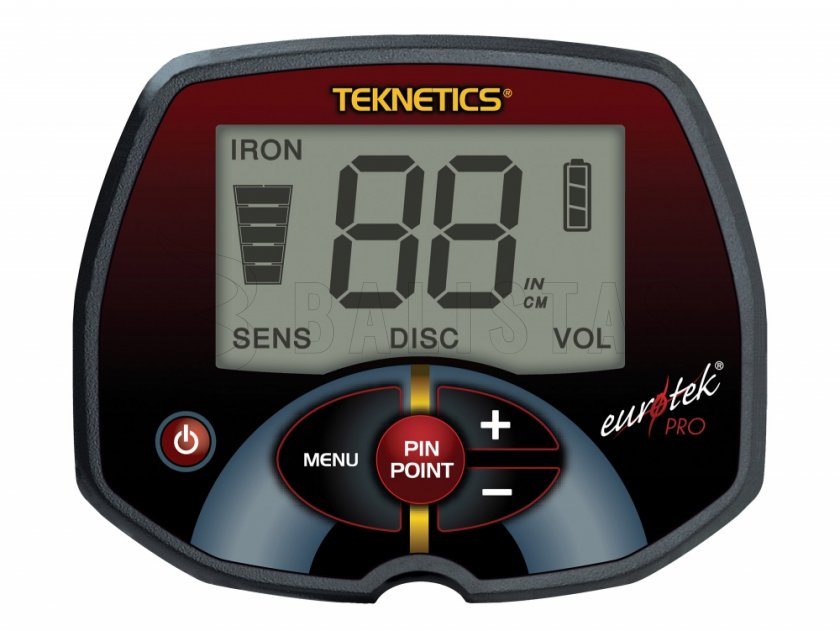 Metaaldetector Teknetics Eurotek PRO 8'' set