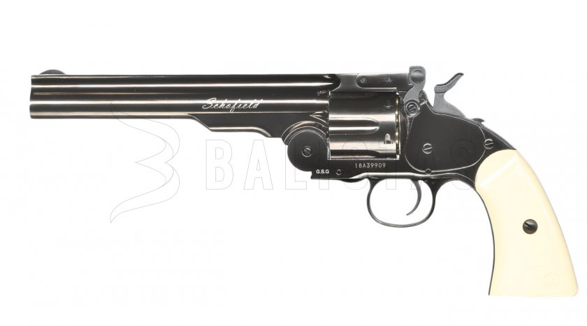 Luchtrevolver ASG Schofield 6" Grijs 4,5mm BB