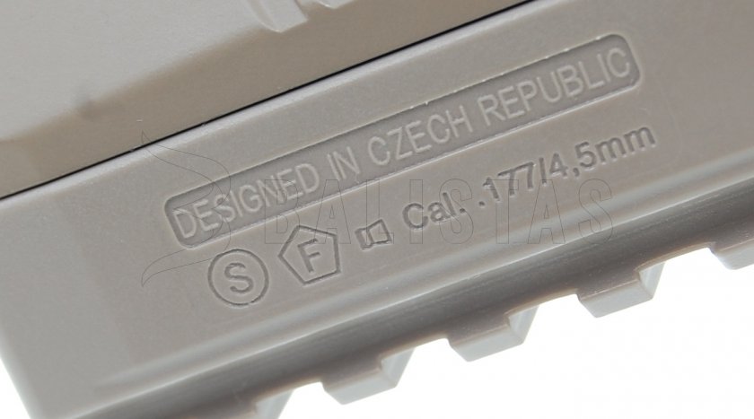 Pistolet à air comprimé ASG CZ P-09 FDE Blowback 4,5mm