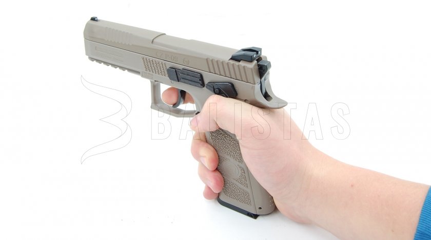 Pistolet à air comprimé ASG CZ P-09 FDE Blowback 4,5mm