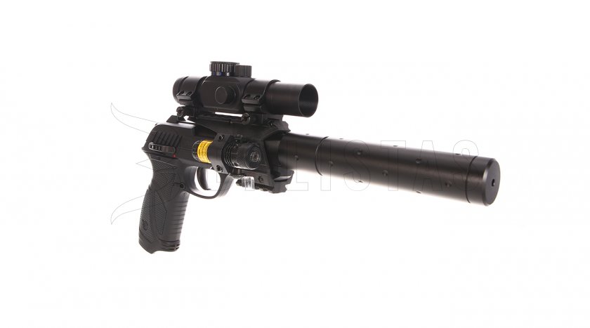 Pistolet à air comprimé Gamo PT-85 Tactical 4,5mm