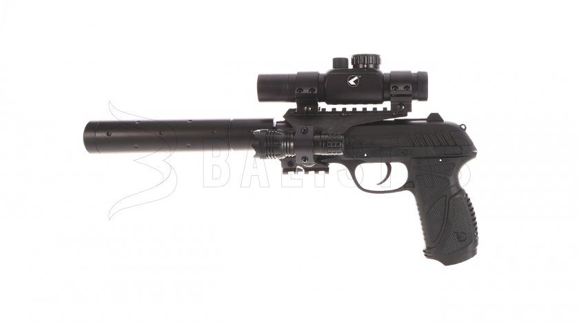 Pistolet à air comprimé Gamo PT-85 Tactical 4,5mm