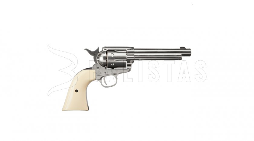 Luchtrevolver Umarex Colt Single Action Army SAA .45 nikkel 4,5mm