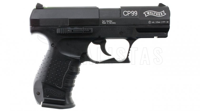 Pistolet à air comprimé Umarex Walther CP 99 noir 4,5mm