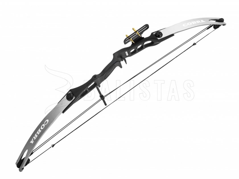 Boog Perfect Line Cobra compound 55lb zilver linkshandig