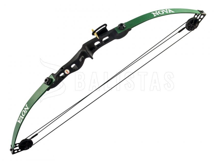 Arc à poulies Perfect Line Nova Beetle 25lb vert