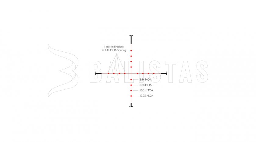 Lunette de visée Hawke Vantage 3-9x50 AO Mil Dot IR