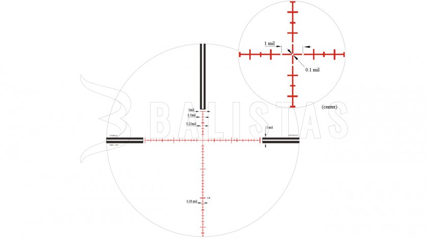 Richtkijker Optisan EVE 3-12x44Pi (MIL-NMH10X)