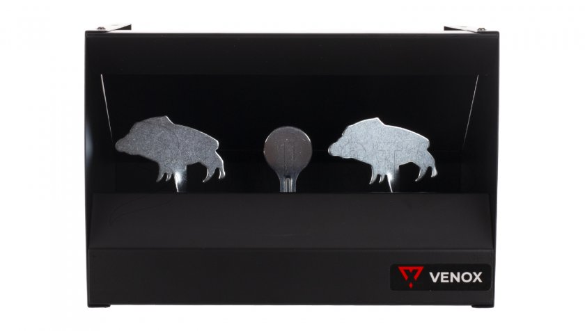 Schietbaan Venox twee varkens magnetisch
