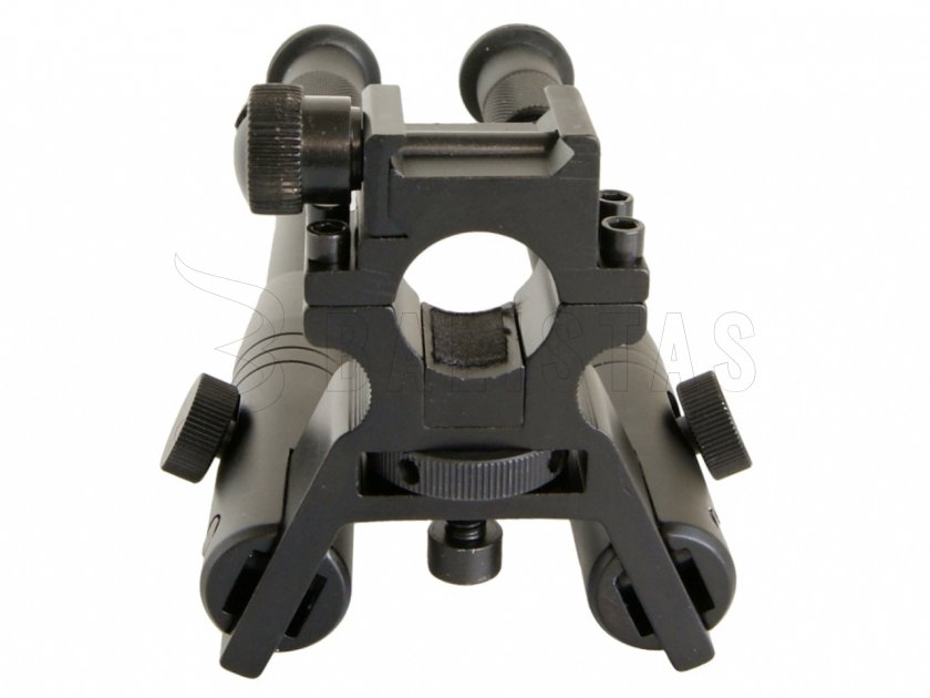 Bipied télescopique pour canon et rail Weaver 22mm Venox