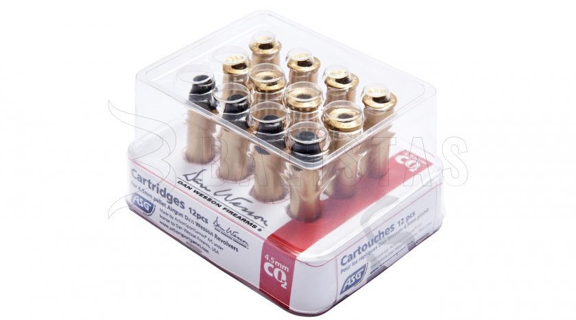 Magazijnhulzen ASG Dan Wesson diabolo 4,5mm 1st