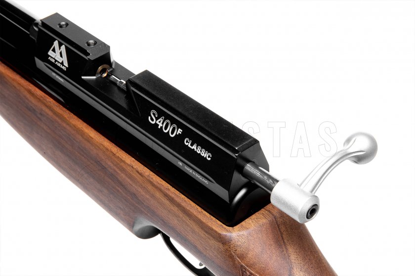 Carabine à air comprimé Air Arms S400 Rifle 4,5mm Noyer