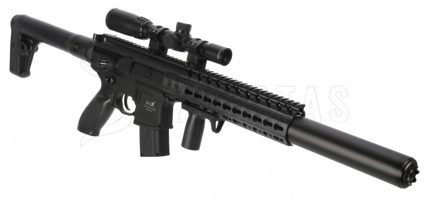 Carabine à air Sig Sauer MCX 4,5mm avec lunette