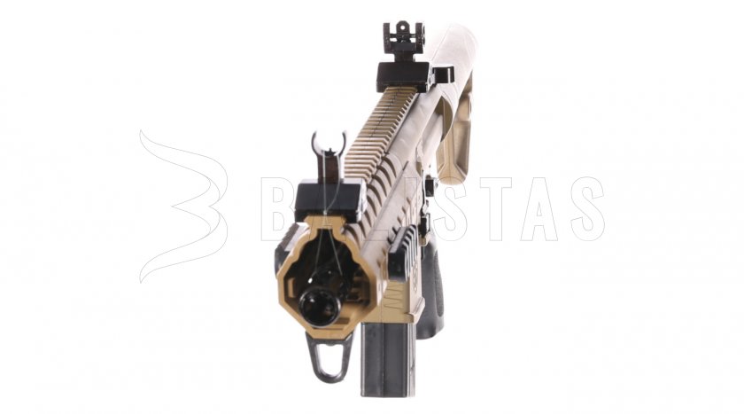 Luchtbuks Sig Sauer MPX 4,5mm FDE Sand met collimator