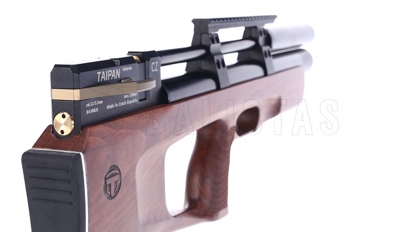 Luchtbuks Taipan Veteran Compact 5,5mm Beech