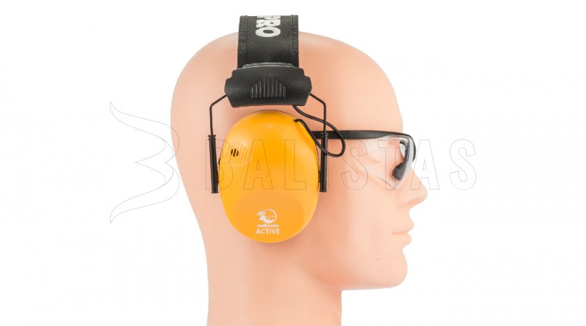 Casque RealHunter Aktivní Pro orange + lunettes