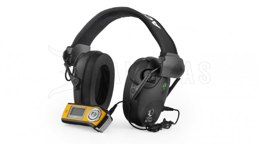 Casque RealHunter Active Pro noir + lunettes