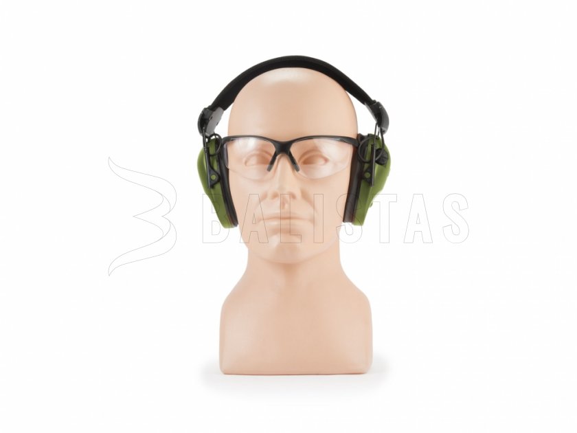 Koptelefoon RealHunter Active Pro Groen + Bril