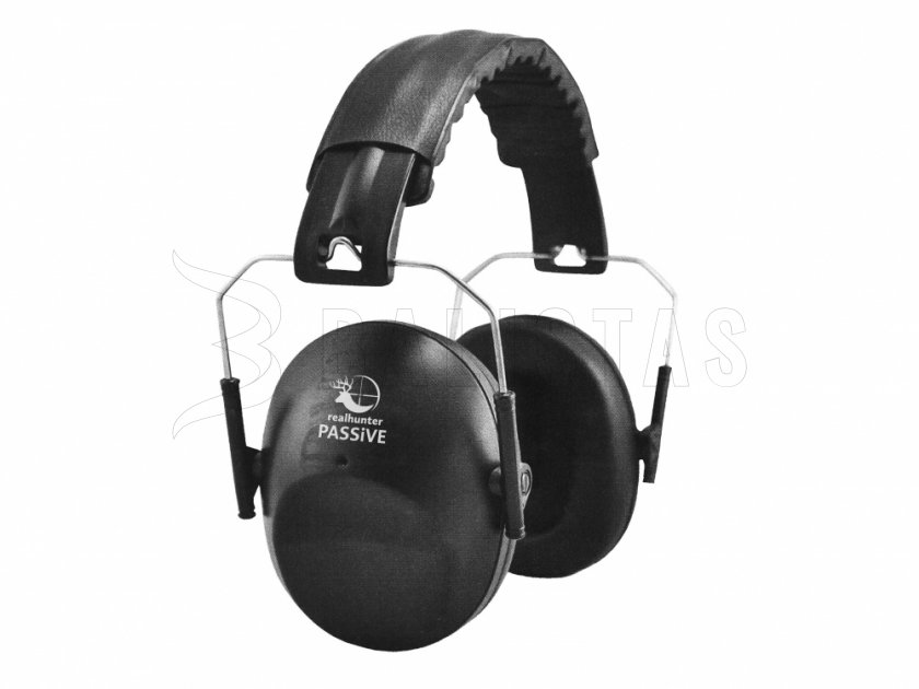 Casque RealHunter passif noir