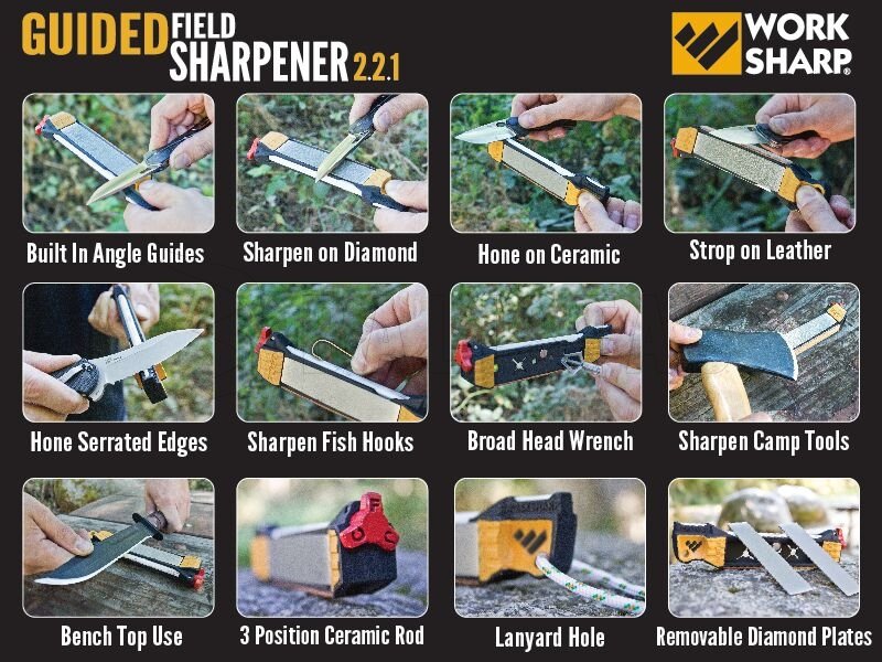 Aiguiseur Brousek Work Sharp Guided Field Sharpener
