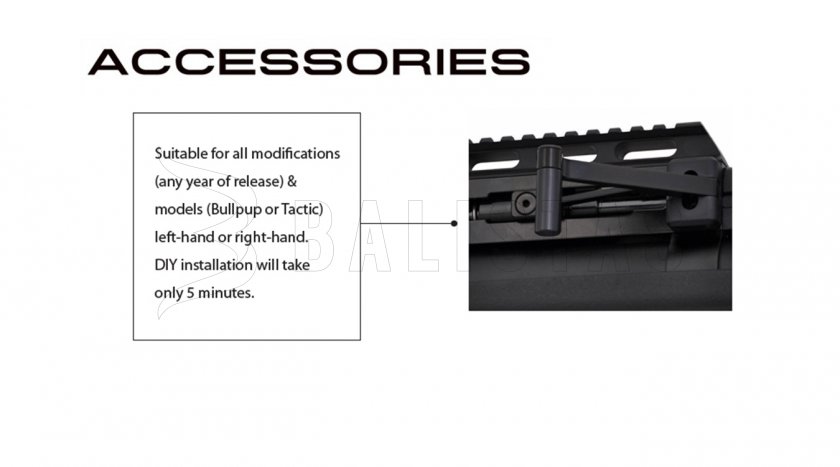 Carabine à air comprimé Airgun Technology Vulcan 2 Tactic BPS 5,5mm