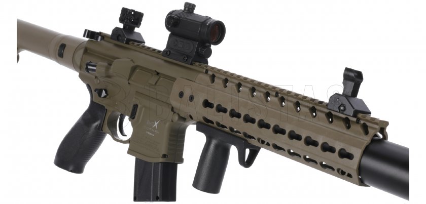 Carabine à air Sig Sauer MCX FDE 4,5mm avec collimateur