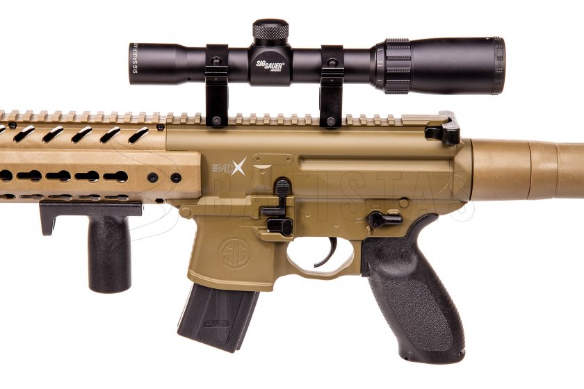 Carabine à air Sig Sauer MCX FDE 4,5mm avec lunette