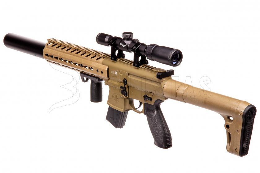 Carabine à air Sig Sauer MCX FDE 4,5mm avec lunette