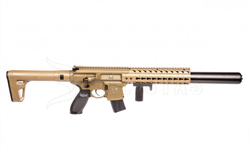 Carabine à air Sig Sauer MCX FDE 4,5mm avec lunette