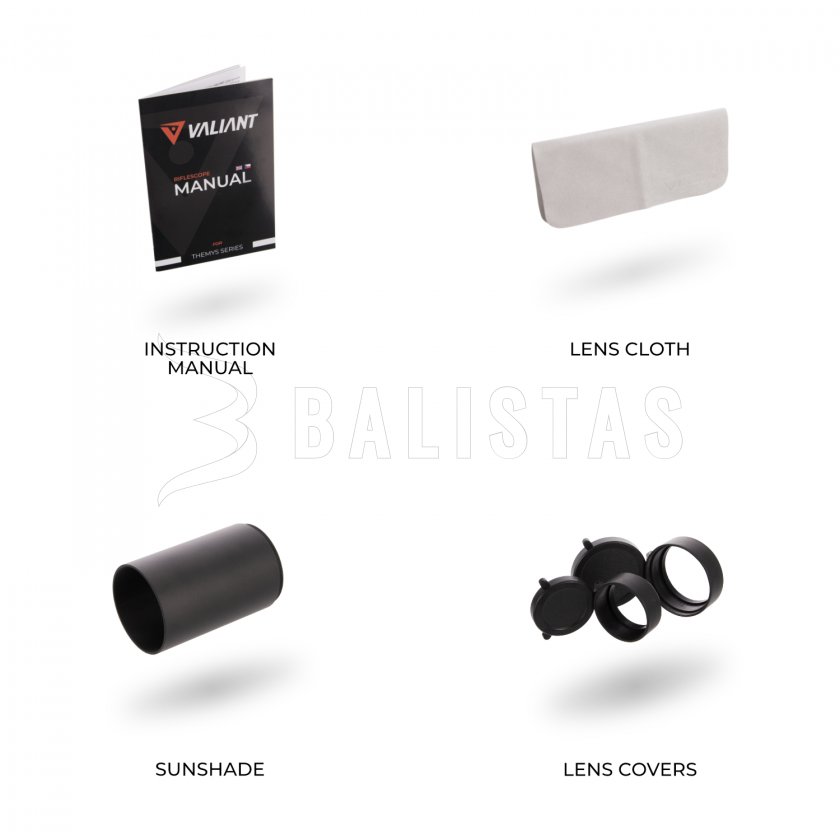 Lunette de visée Valiant Themys 3-9x40 AO SIR RAQ