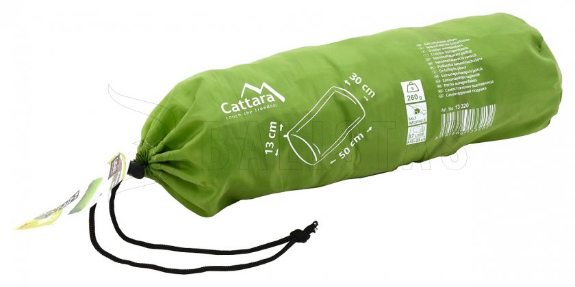 Coussin autogonflant vert