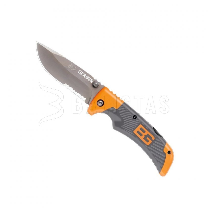 Couteau Gerber Bear Grylls Scout, lame mixte