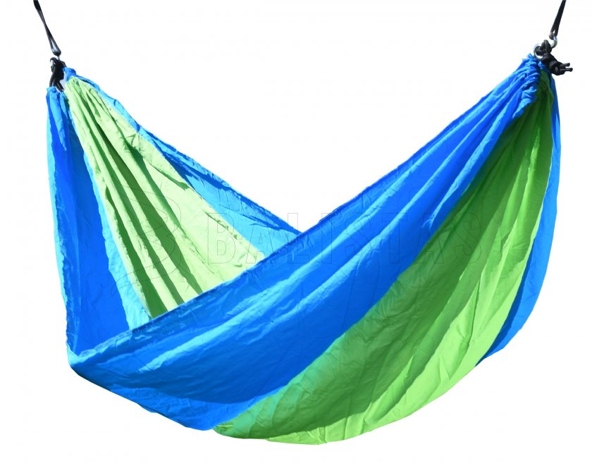 Hangmat NYLON 275x137 cm groen-blauw