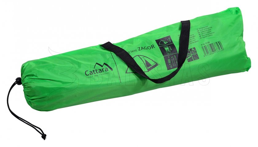 Tente ZAGOR pour 2 personnes 200x120x100 cm PU1500mm
