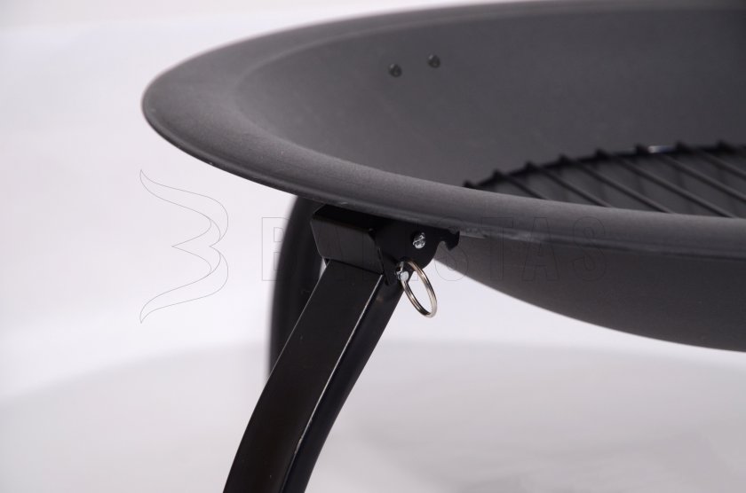 Brasero avec grille de cuisson Vesuv avec couvercle