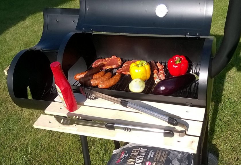 Grill Smoker au charbon de bois (99513)