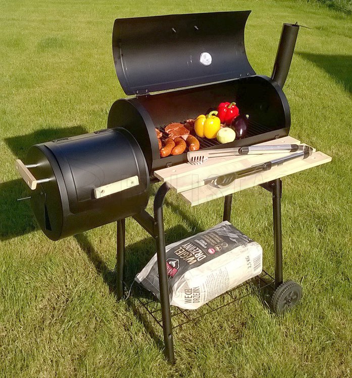 Grill Smoker au charbon de bois (99513)