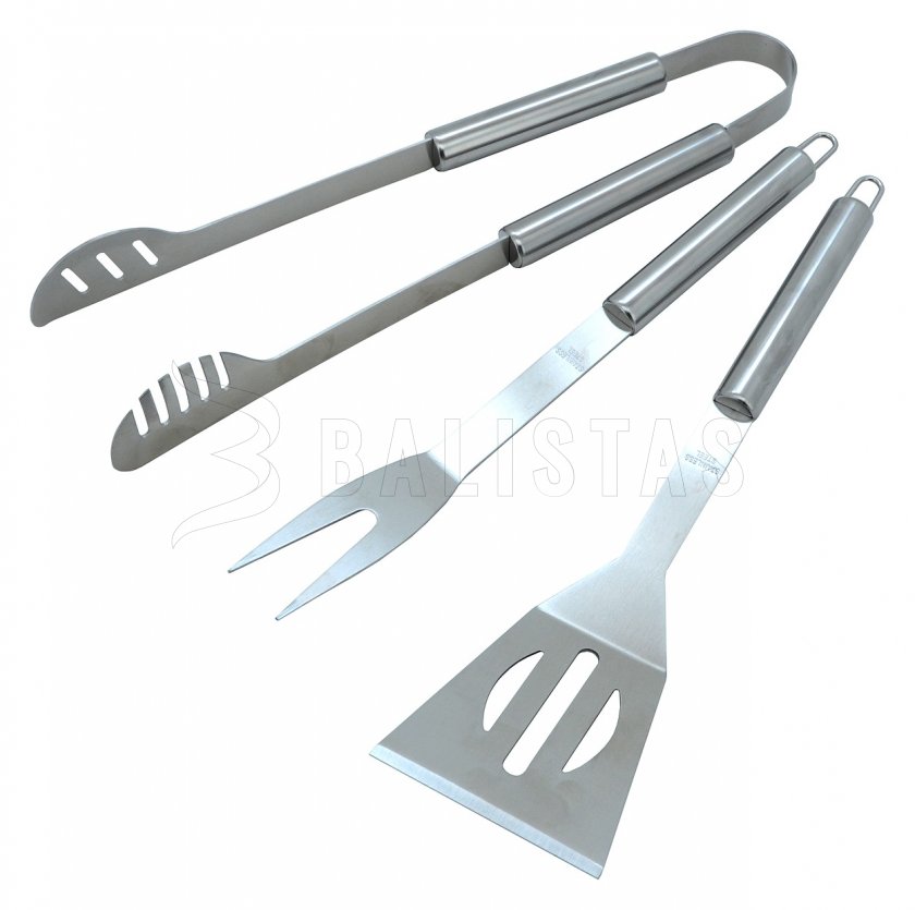 Set d’ustensiles de barbecue 3 pcs textil bag