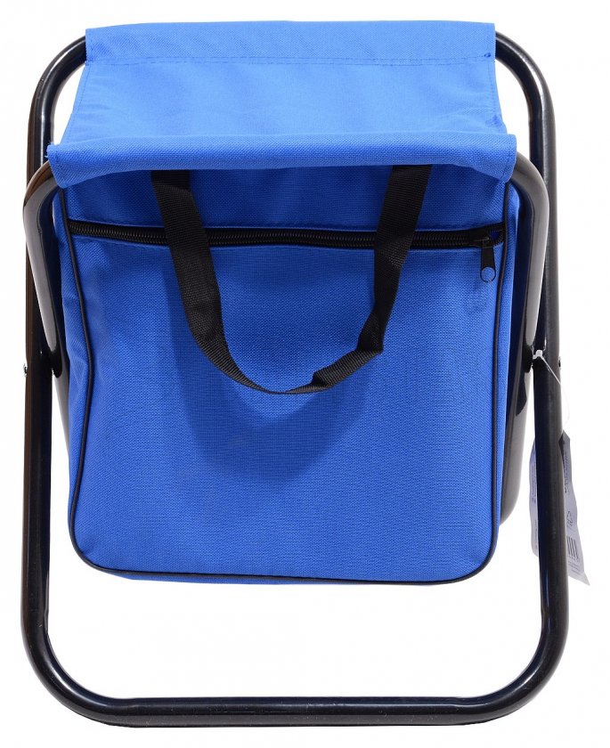 Chaise de camping pliante Malaga bleu