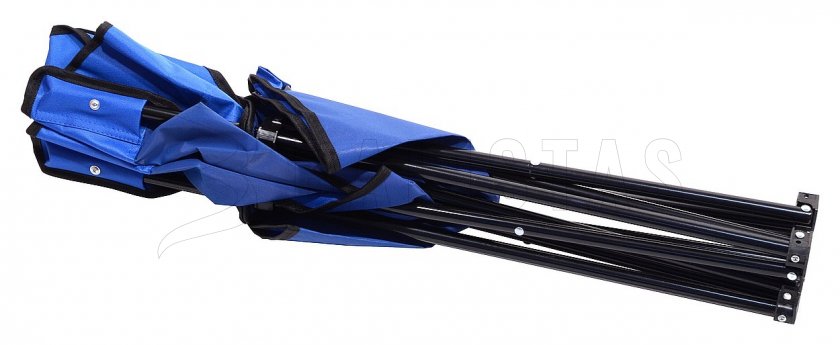 Chaise de camping pliable Bari bleue