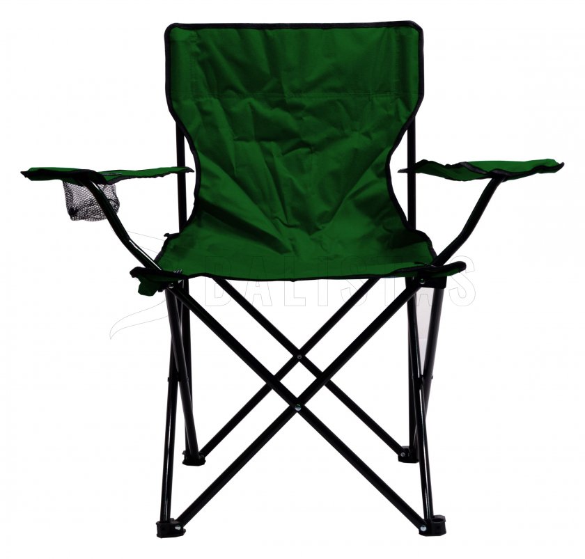 Chaise de camping pliante Bari verte